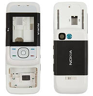 Корпус Nokia 5200 white-black