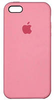 Силиконовый чехол "Original Silicone Case" Iphone 5 / 5s / 5SE розовый