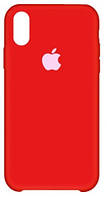 Силиконовый чехол "Original Silicone Case" iPhone X красный