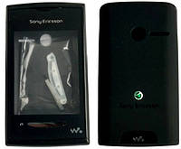 Корпус Sony Ericsson W150 Black