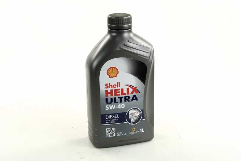 Олива моторна SHELL Helix Diesel Ultra SAE 5W-40 (Каністра 1л)