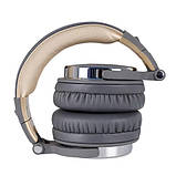 Навушники дротові OneOdio Studio Pro 10, складані, мікрофон, сіро-бежеві, фото 3