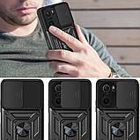 Ударостійкий чохол Camshield Serge Ring for Magnet для Xiaomi Redmi Note 10 Pro 5G, фото 3