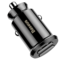 Автомобільний зарядний пристрій Baseus Grain 2USB 3.1A Black (CCALL-ML01)