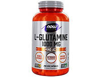 Глютамин NOW L-Glutamine 1000 мг 240 капс хит продаж Vitaminka