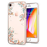 Чехол Spigen для iPhone SE 2022/ 2020/ 8/ 7 - Liquid Crystal Blossom (054CS22290), фото 4