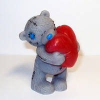 Тедді з серцем 3D