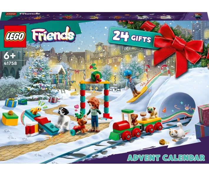 LEGO FRIENDS Новорічний календар 231 деталь 6+ 38х26х7