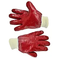 Рукавички гумові олієстійкі з манжетом 27см Technics (16-201)