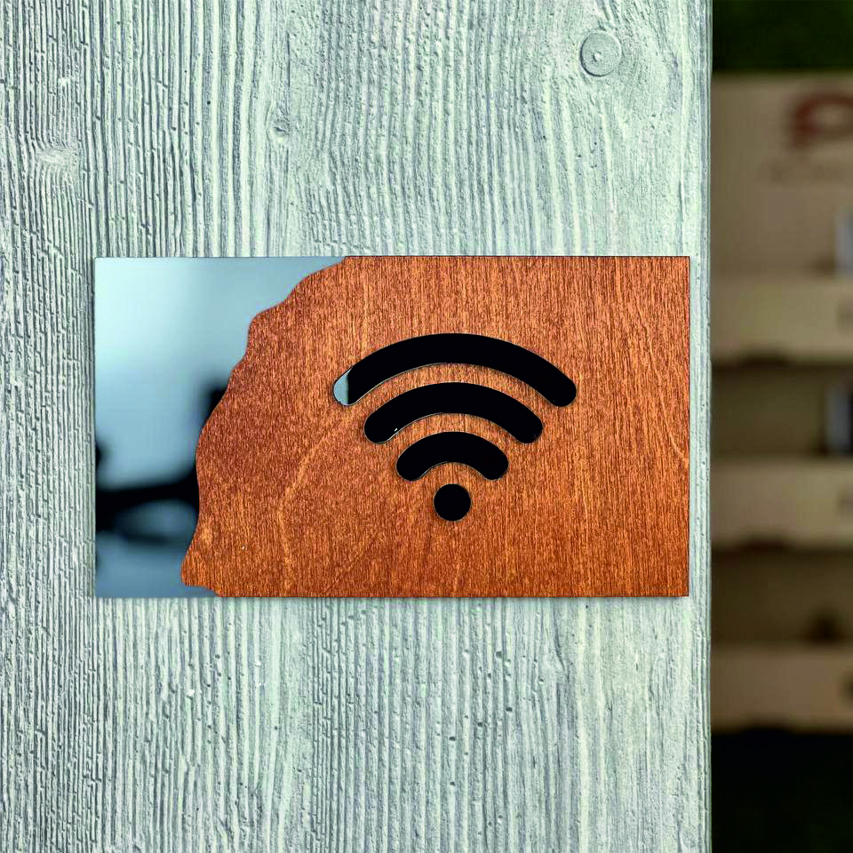 Табличка Wi-Fi 175х100мм