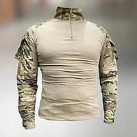 Армейская Кофта Убакс, Мультикам, размер 3XL, с пазами под локти, Yakeda Combat, тактическая рубашка Убакс