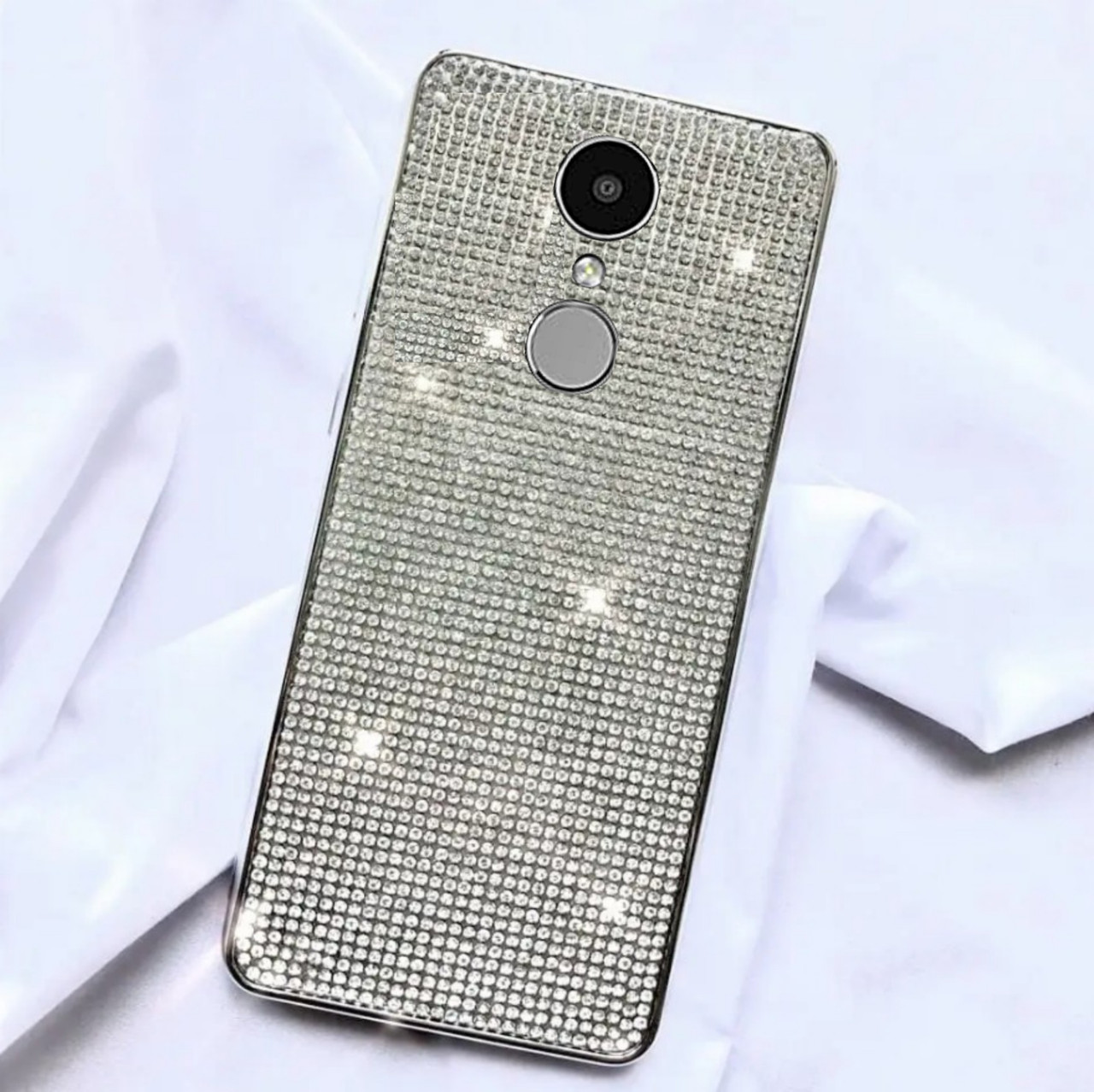 Силіконовий чохол з камінням для LG K4 2017 (X230)
