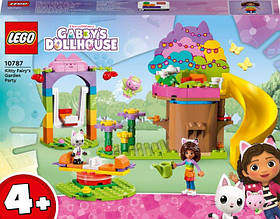 LEGO GABBY'S DOLLHOUSE Вечірка в саду Феї Кітті 10787 у коробці 26-19-6 см 130 деталей