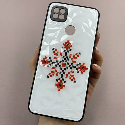 Чохол для Xiaomi Redmi 9C патріотичний чохол з вишиванкою на телефон сяомі редмі 9с білий f8e, фото 1