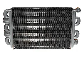 Бітермічний теплообмінник для газового котла Egis 24 kw - 65105094 до 2008г, фото 5