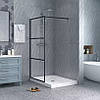 Скляна душова перегородка AVKO Glass S257 195х90 Clear, фото 8