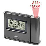 Годинник проєкційний електронний Technoline WT519, годинник настільний кімнатний із проекцією часу термометром MS, фото 5