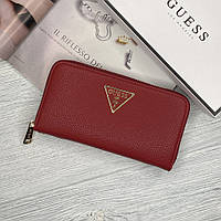 Жіночий гаманець на змійці Guess (7581) red