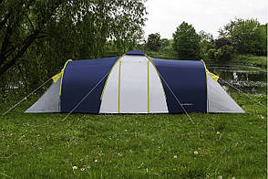 Палатка 6-ти місна Presto Acamper NADIR 6 PRO синя - 3500мм. H2О - 8,7 кг., фото 4