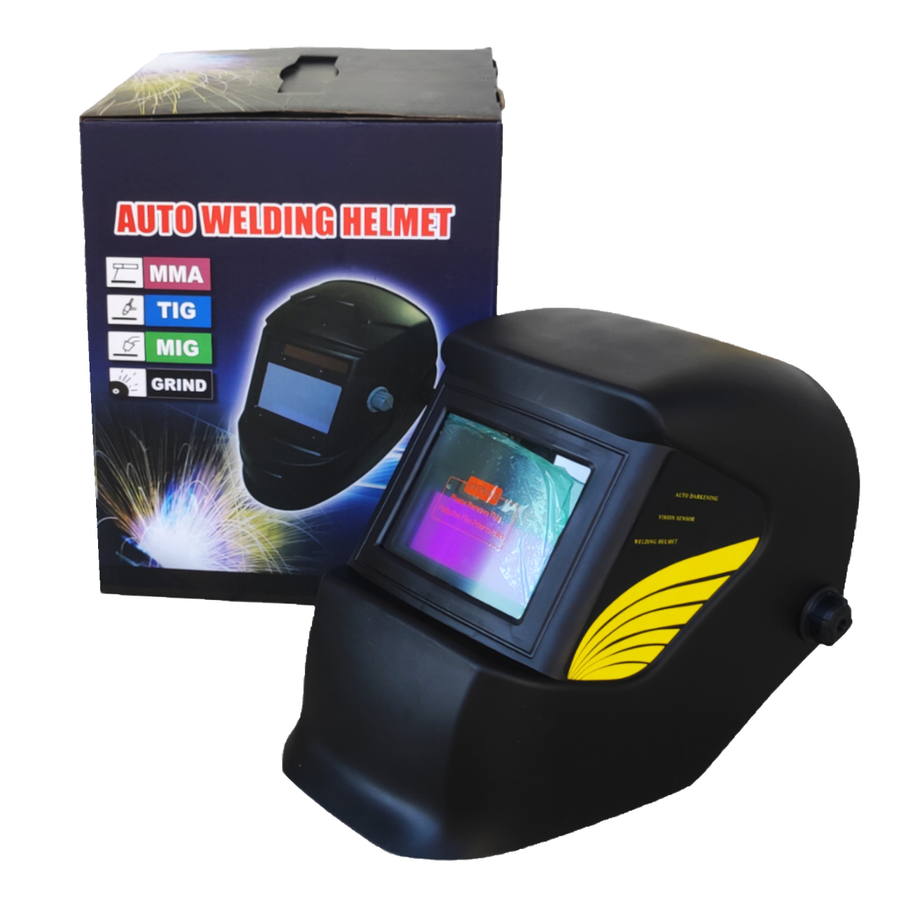 Маска зварювальника "Хамелеон" LY-200A