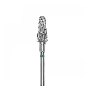 Фреза твердосплавна Staleks Pro Expert  зрізаний конус зелена, діаметр 6 мм/робоча частина 14 мм