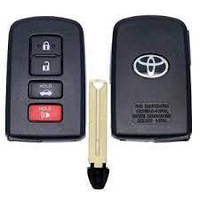 Ключ Toyota Smart Key (корпус) 4 кнопки