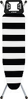 Дошка для прасування підлогова Rolser K-UNO Blanco/Negro (K01015-2064) Основа з металевою сіткою, Регулювання за висотою Іспанія