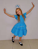 Дитяча сукня Блакитна Капелька, Хмаринка, Завірюха, Морячка, Дощик на 4-11 років, фото 4