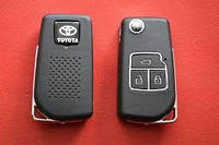 Ключ Toyota Camry викидний (корпус) 3 кнопки