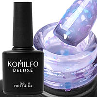 База з поталлю POTAL BASE P014 (сіро-ліловий з поталлю) Komilfo, 8 мл