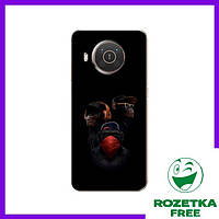 Силиконовый Чехол (три обезьяны) Nokia X20 / Чехлы для Нокиа Х20