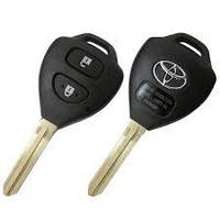 Ключ Toyota Corolla, Rav4 2 кнопки, чип ID67 P1: 37, 315 Mhz, для рынка USA