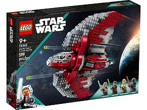 LEGO STAR WARS TM 75362 Шатл джедаїв Т-6 Асокі Тано 7 x 38 x 26 см 601 деталь