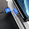 Кабель USB Baseus MVP Elbow MicroUSB 2м, Blue (CAMMVP-B03), фото 7