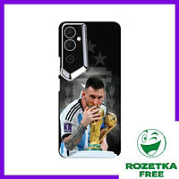 Чехол для Tecno POVA 4 (LG7n) (Месси ЧМ) / Чехлы Messi Техно Пова 4