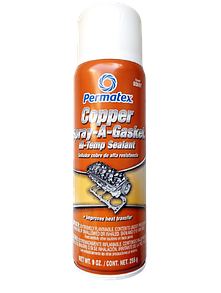 Permatex 80697 Copper Spray-A-Gasket Мідний аерозольний клей-герметик для прокладок