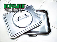 Деко с крышкой из нержавейющей стали для полевой кухни КП-125, КП-130