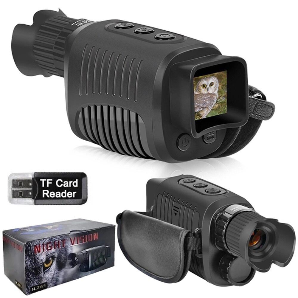 Монокуляр инфракрасная камера прибор ночного видения 1080p 5х Zoom 300м - фото 1 - id-p1975862433