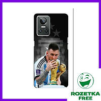 Чехол для Realme 10 Pro Plus (Месси ЧМ) / Чехлы Messi Реалми 10 про плюс