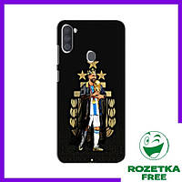 Чехол для Samsung Galaxy A11 (A115) (Messi King) / Чехлы на Самсунг Галакси А11 Месси