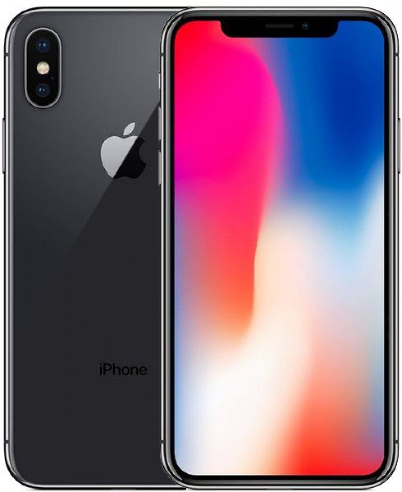 Смартфон Apple iPhone X 64gb Space Gray Apple A11 Bionic 2715 мАч +стекло и чехол Гарантия 6 мес - фото 1 - id-p772608114