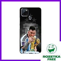 Чехол для Realme C21Y (Месси ЧМ) / Чехлы Messi Реалми с21у