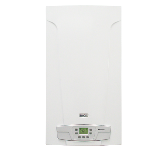 Котел газовий BAXI ECO 4s 24 F турбо + труба