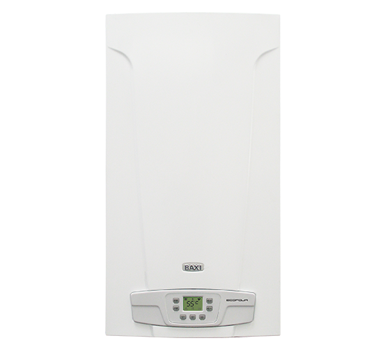 Котел газовий BAXI ECOFOUR турбо 24 Квт + труба, фото 1