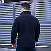 Кофта тактична флісова Pobedov Voin 2541 р. 3XL, синя / куртка флісова ДСНС весна осінь, фото 3