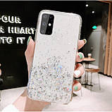 Блискучий чохол з срібною фольгою Samsung Galaxy A23 4G (SM-A235FZ) / M13 (SM-M135) / M23 (SM-M236), фото 2