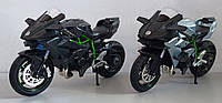 Мотоцикл Kawasaki Ninja H2R модель 1:12. Звук,свет.