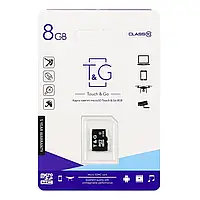 Карта пам'яті T&G Micro SDHC 8Gb