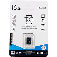 Карта пам'яті T&G Micro SDHC 16GB