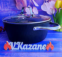 Каструля казан з антипригарним Greblon C2 покриттям 2.2 л 20 см Maestro MR-4420 Індукційний казан